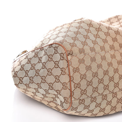 Gucci Monogram Large Sukey Tote Brown 8 of 9