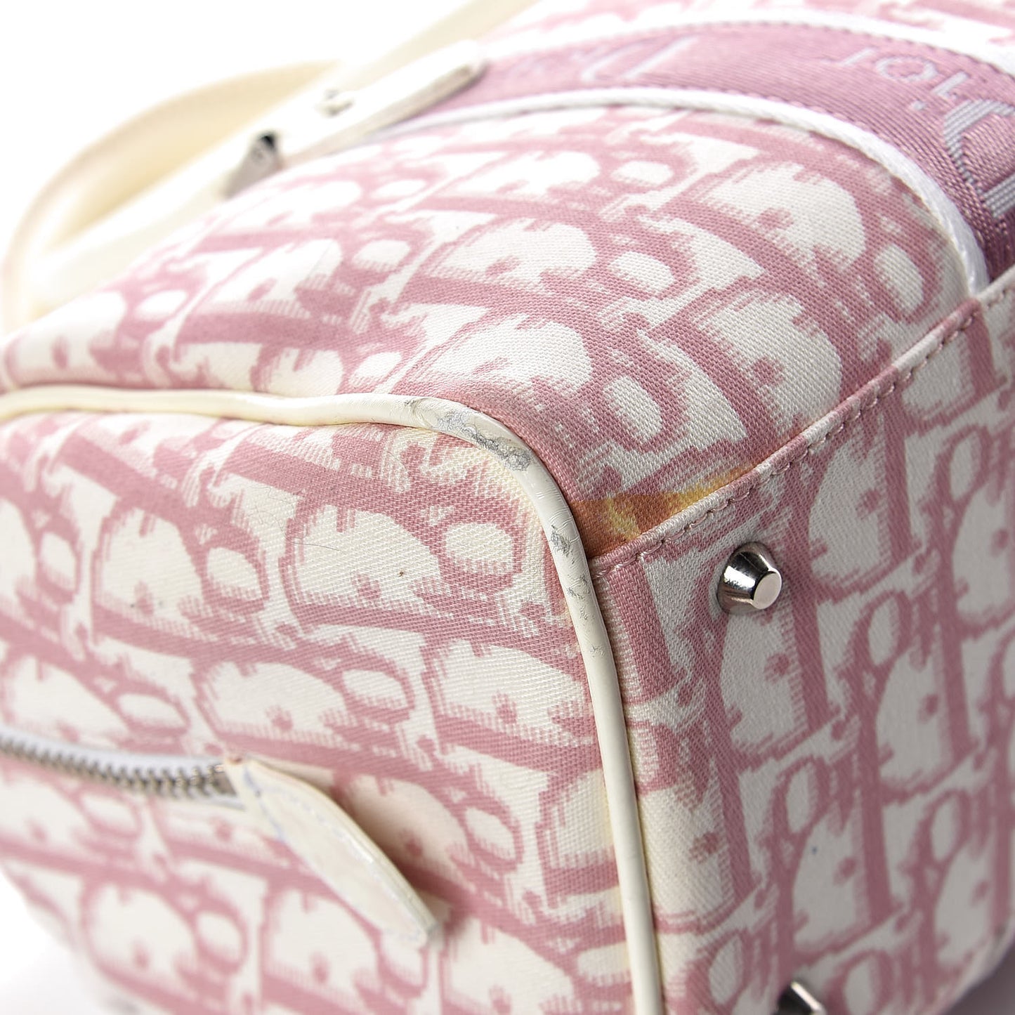 Monogram Girly Boston Pink