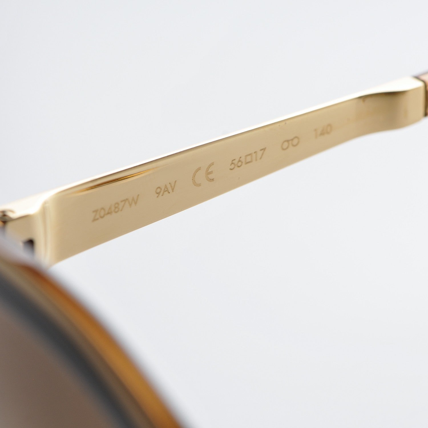 Louis Vuitton Petit Soupcon Cat Eye Sunglasses Z0487W Brown 8 of 9