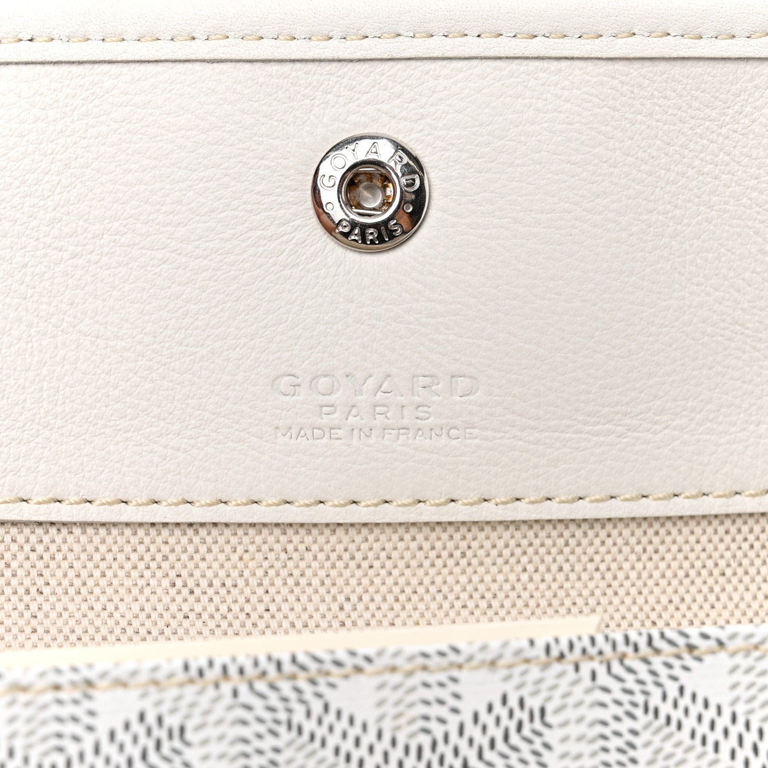 Goyard Goyardine Reversible Anjou PM White 11 of 18