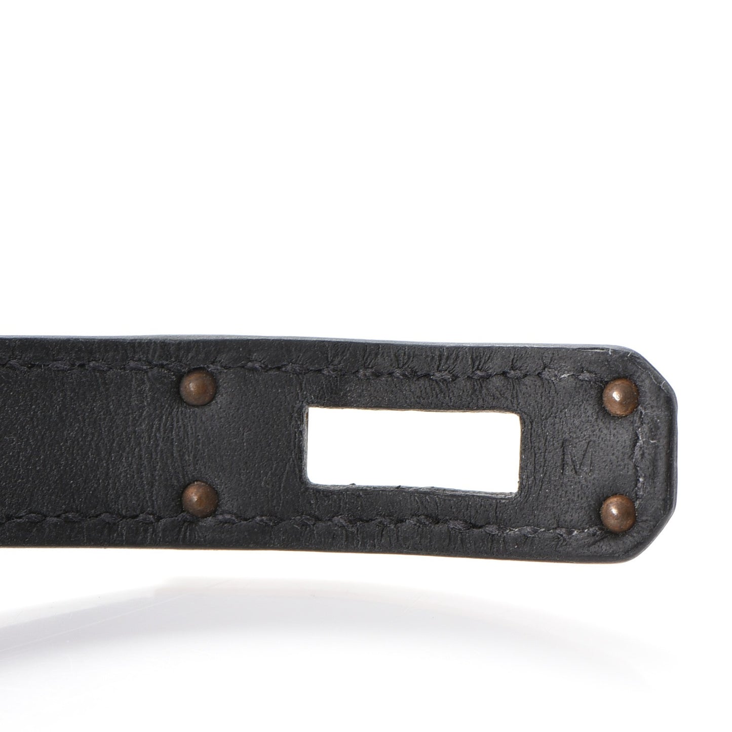Epsom Kelly Double Tour Bracelet M Black