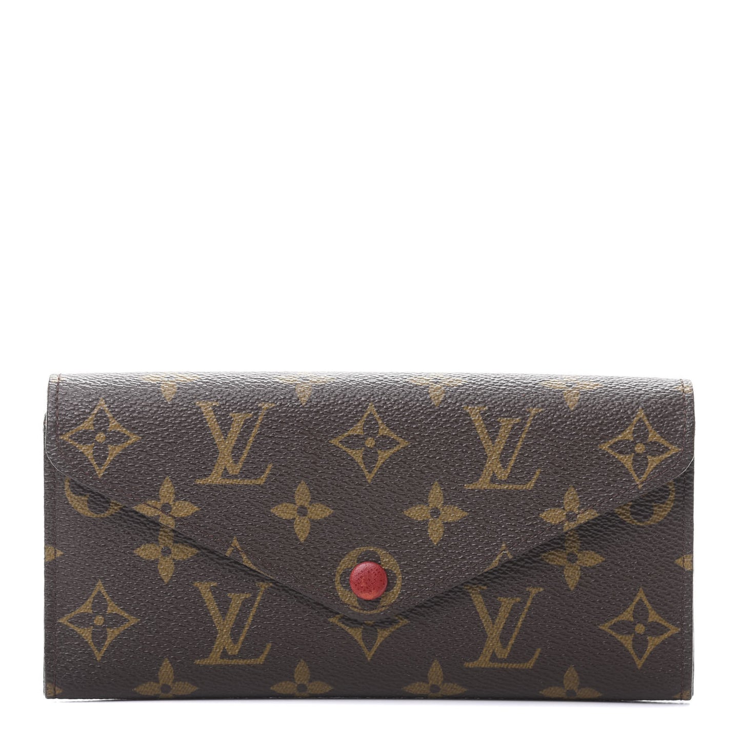 Monogram Josephine Wallet Red