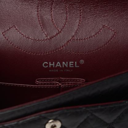 Chanel Aged Calfskin Quilted 2.55 Reissue 225 Flap Black 4 of 11