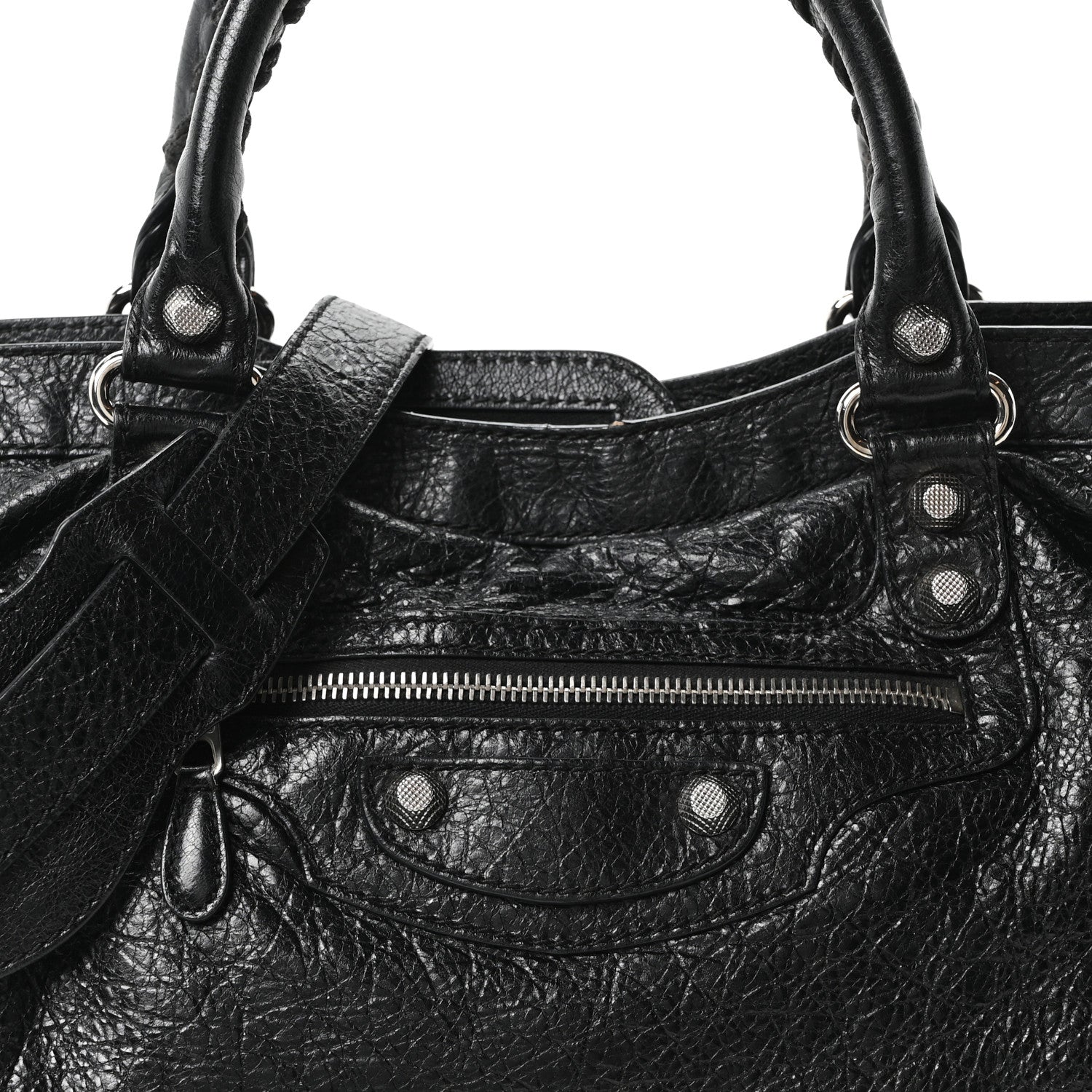 Balenciaga Agneau Giant 12 Silver Hardware City Black 9 of 11