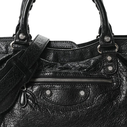 Balenciaga Agneau Giant 12 Silver Hardware City Black 9 of 11