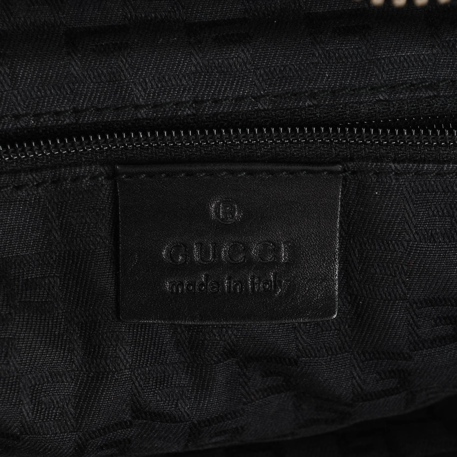 Gucci Calfskin Half Moon Hobo Black 6 of 8