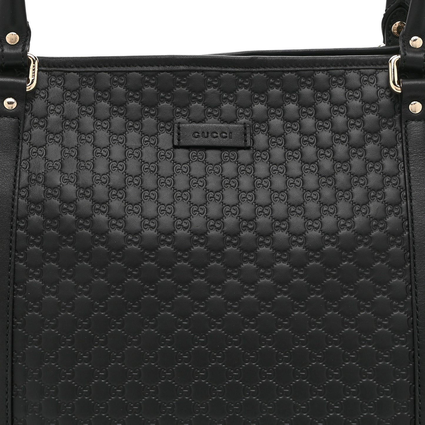 Microguccissima Medium Joy Tote Black