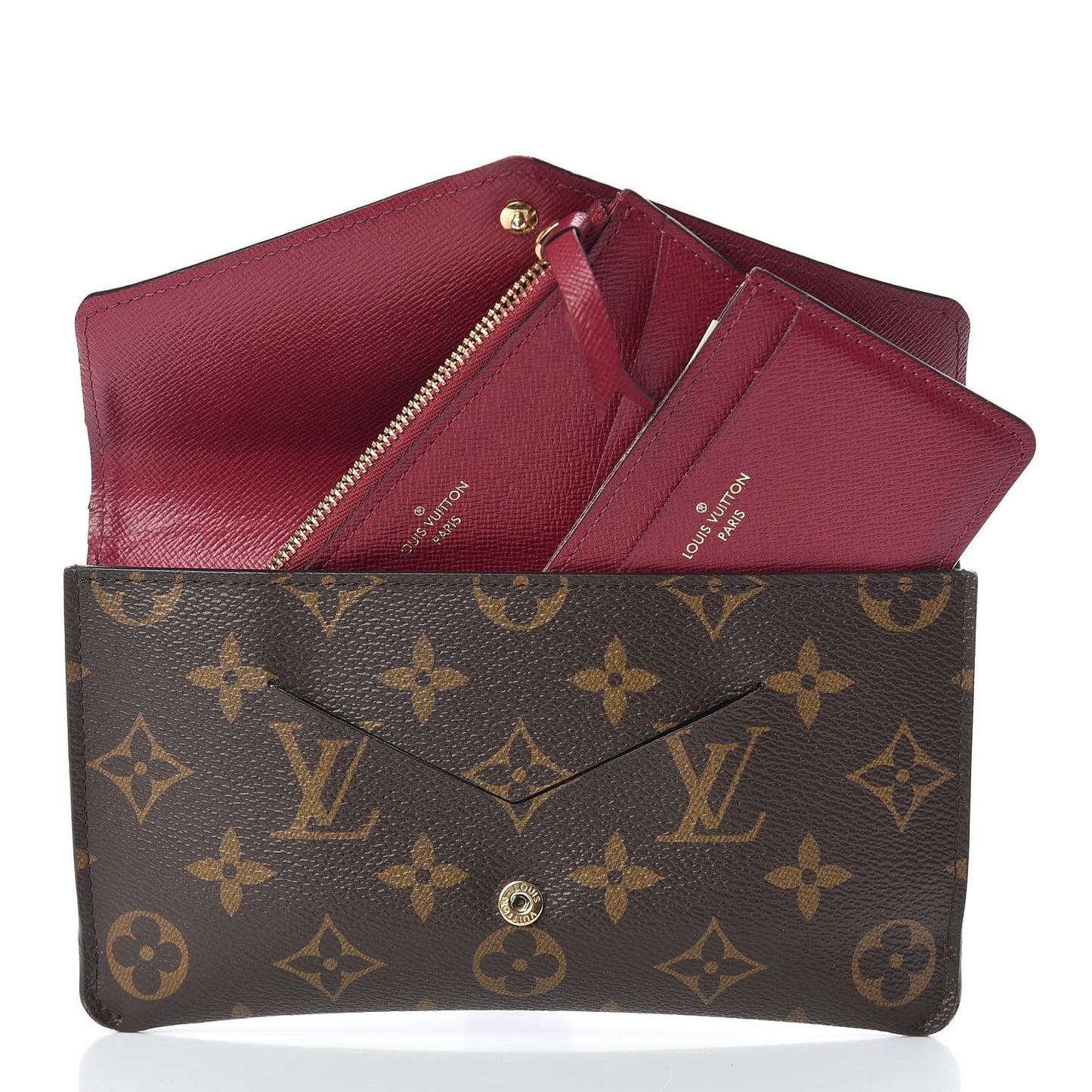 Monogram Jeanne Wallet Fuchsia