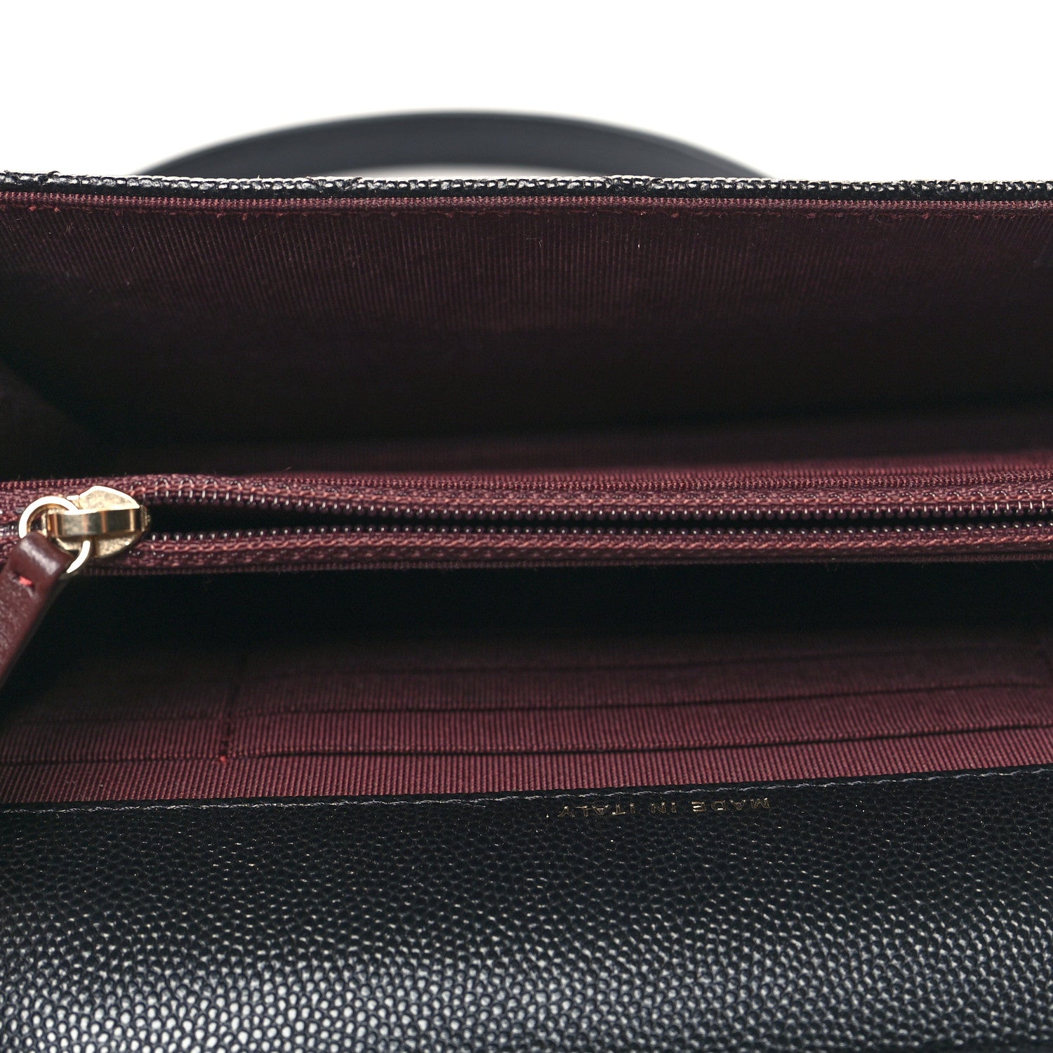 Chanel Caviar Quilted Square Wallet On Chain WOC Black 5 of 11