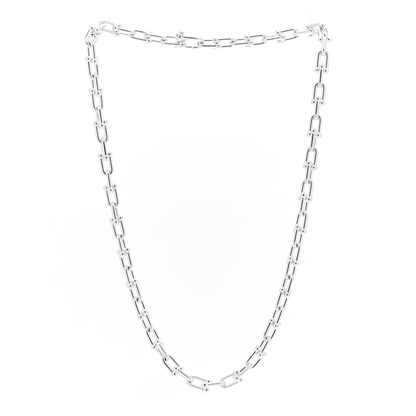 Sterling Silver Small HardWear Link Necklace