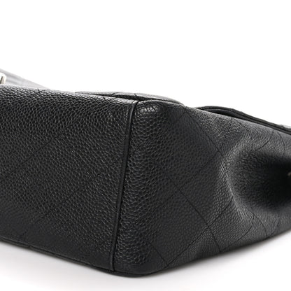 Chanel Caviar Quilted Maxi Single Flap Black 10 of 10