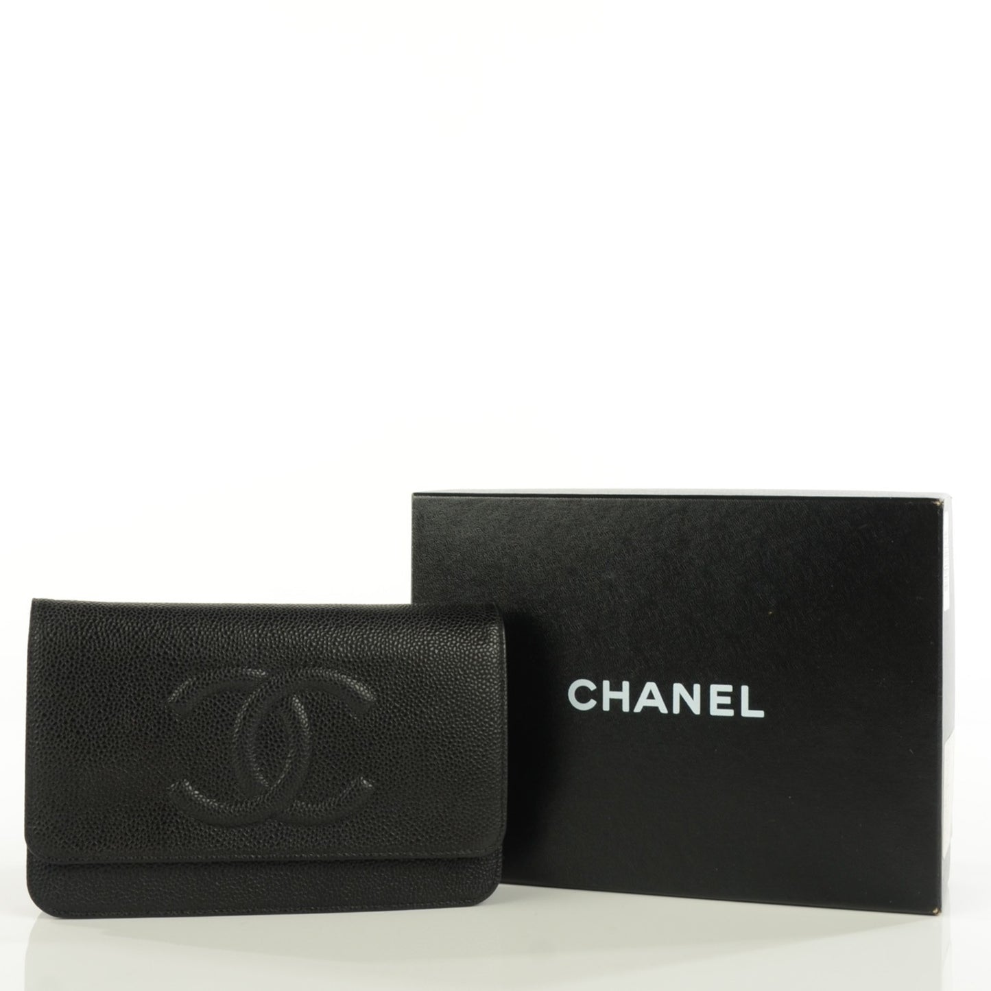 Caviar Timeless CC Wallet on Chain WOC Black