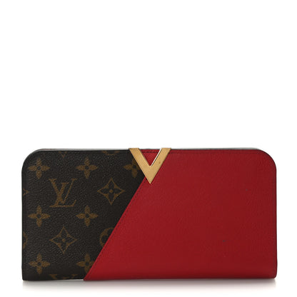 Louis Vuitton Monogram Calfskin Kimono Wallet Cherry 1 of 7