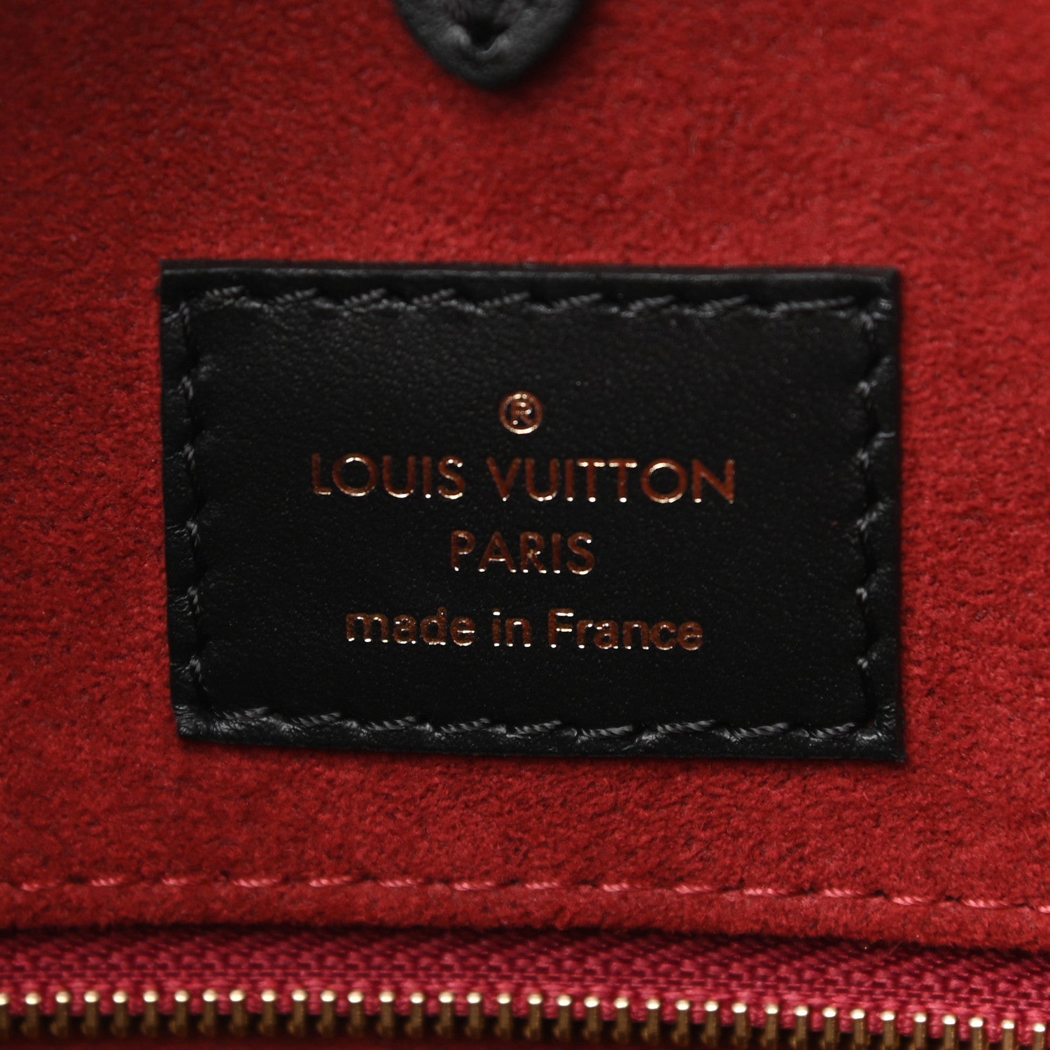 Louis Vuitton Empreinte Monogram Giant Onthego MM Black Beige 7 of 11