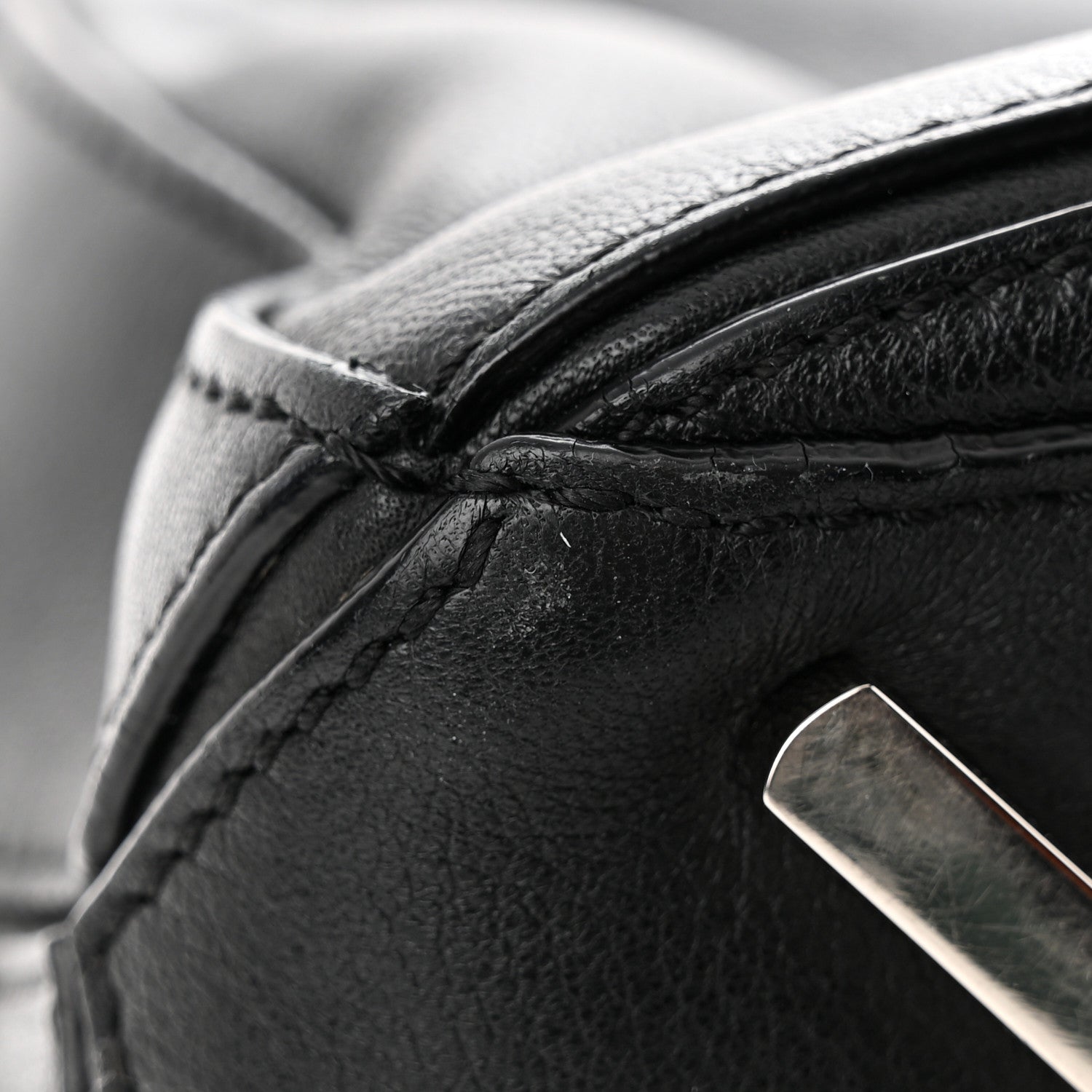 Loewe Calfskin Small Puzzle Bag Black 17 of 19