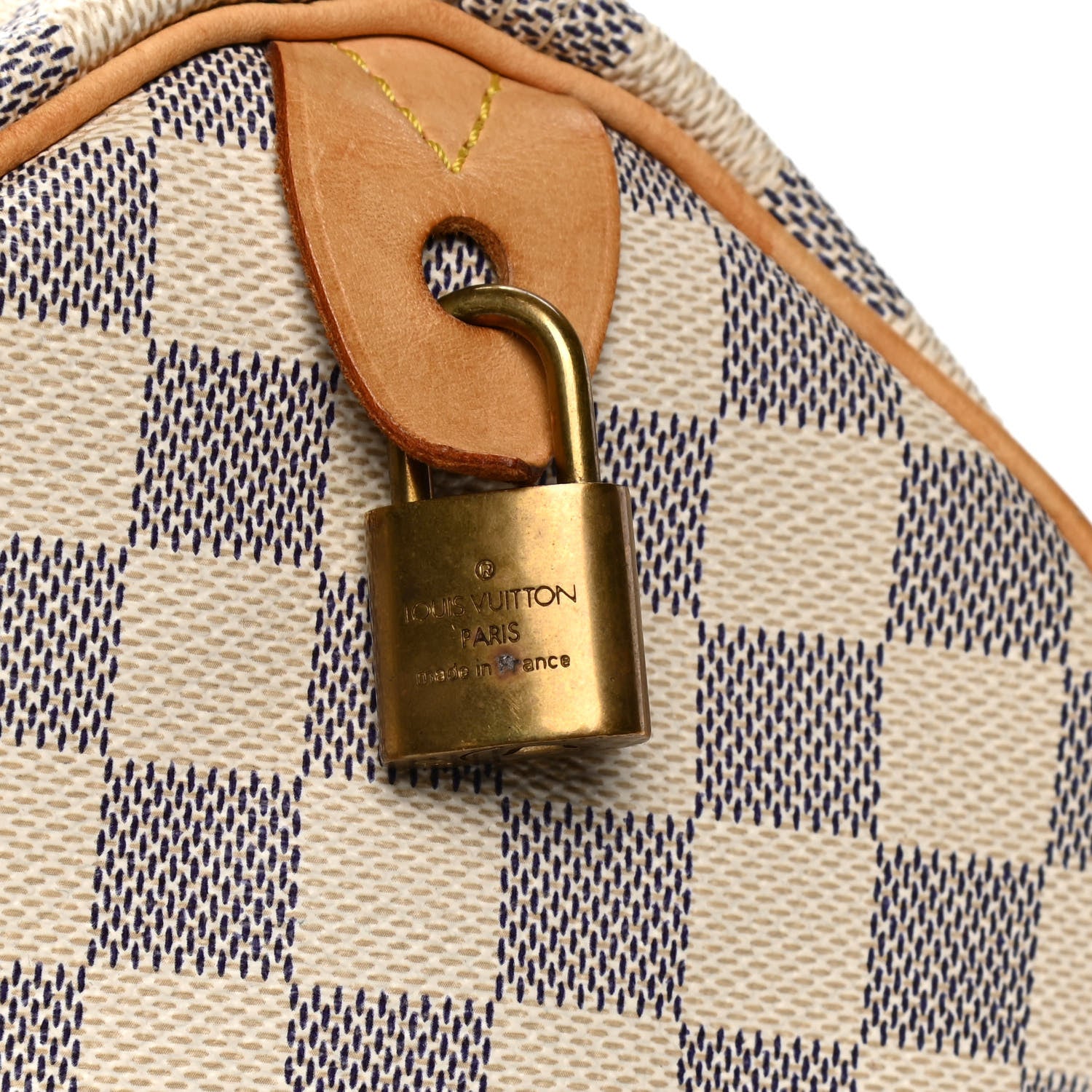 Louis Vuitton Damier Azur Speedy 30 9 of 10