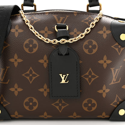 Louis Vuitton Monogram Petite Malle Souple Black 7 of 9