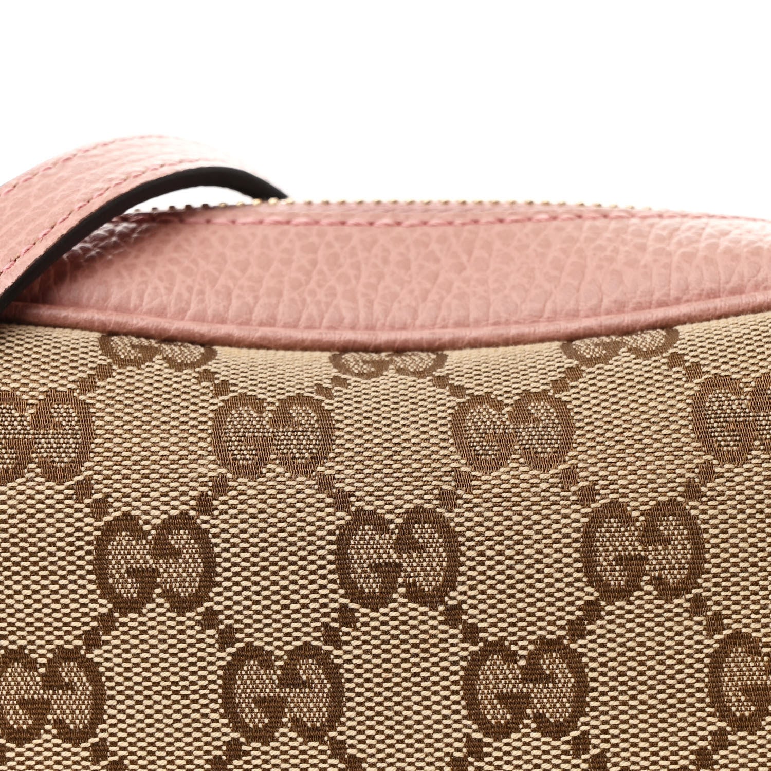 Gucci Monogram Mini Bree Messenger Bag Beige Soft Pink 8 of 10