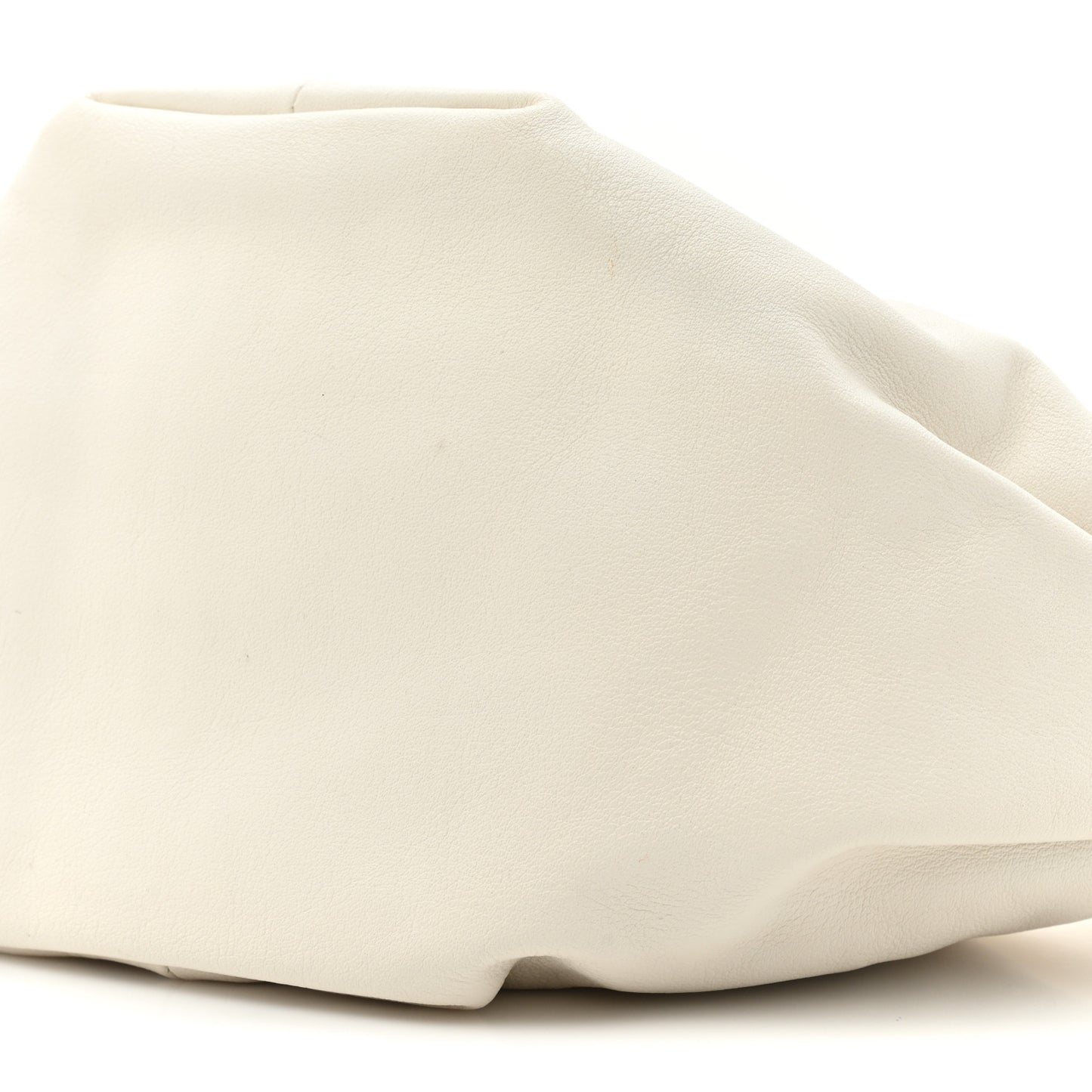 Calfskin Mini Double Knot Bag White