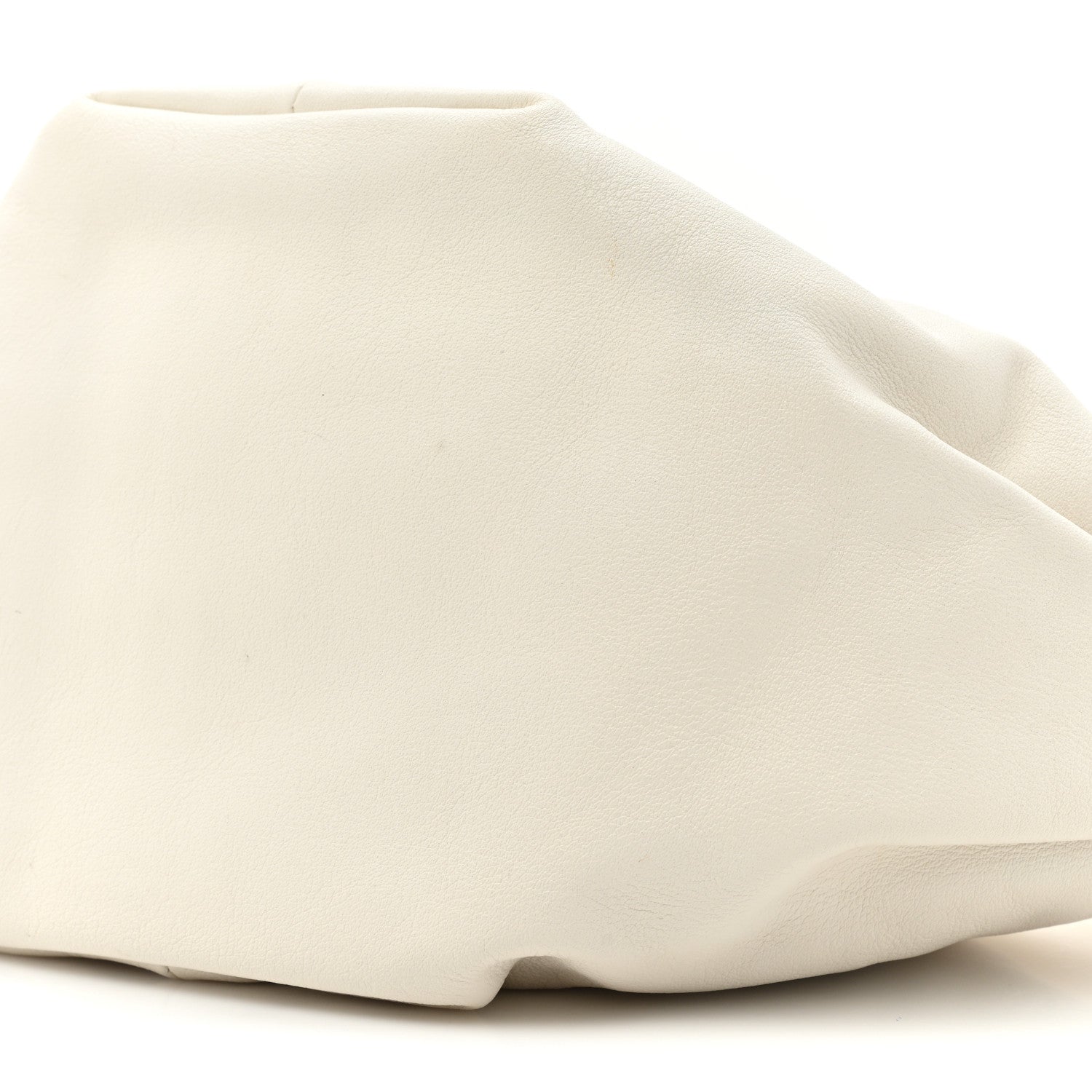 Bottega Veneta Calfskin Mini Double Knot Bag White 8 of 11