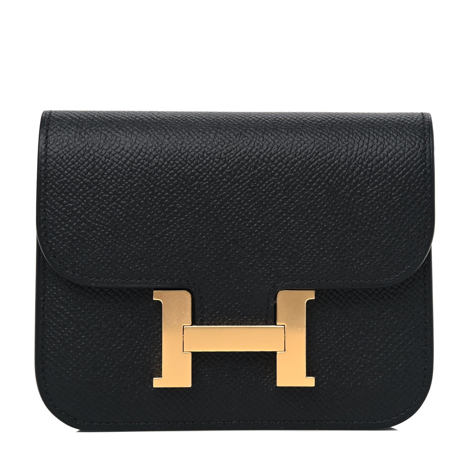Hermes Epsom Constance Slim Wallet Black 1 of 6