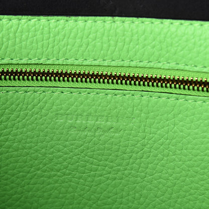 Burberry Grainy Calfskin Remington Tote Neon Green 6 of 9