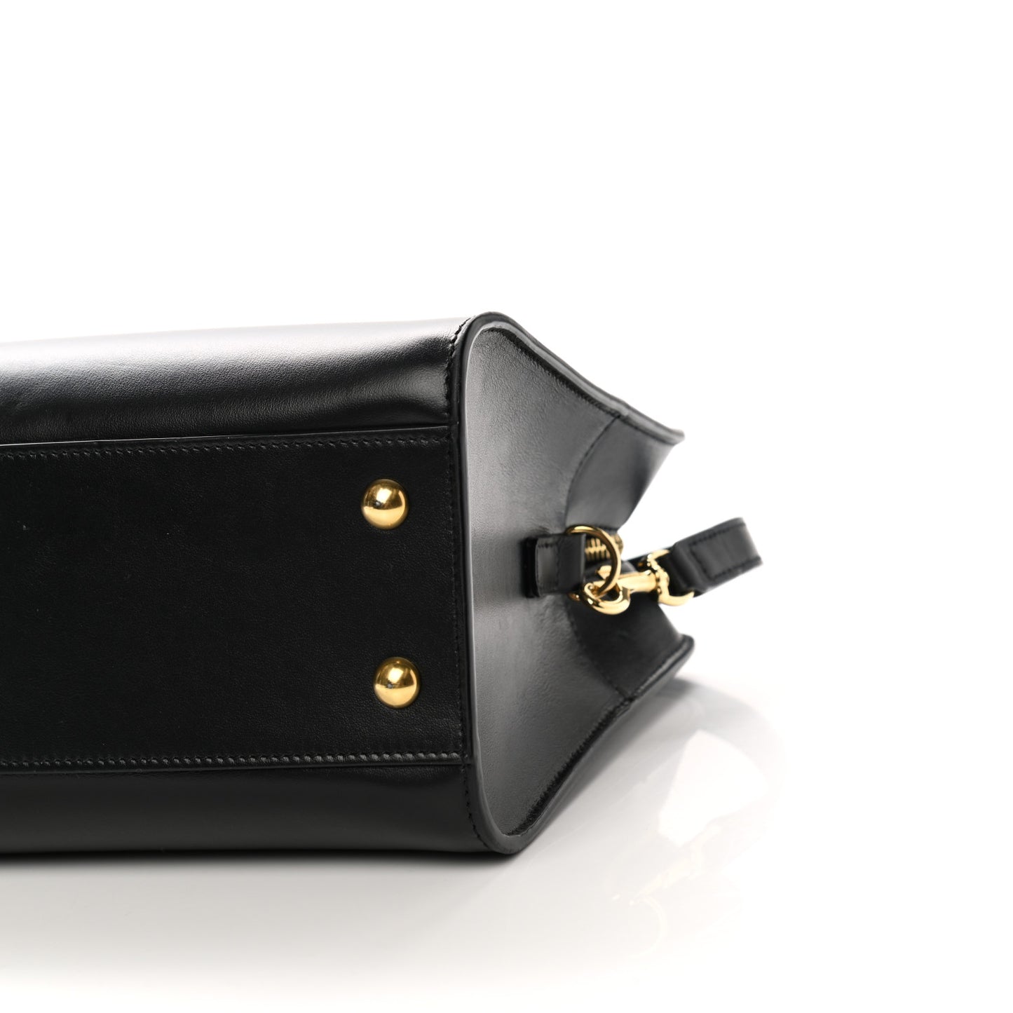 Calfskin Monogram Baby Cabas Black