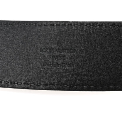 Louis Vuitton Damier Graphite LV Initiales 95 38 Belt 5 of 7