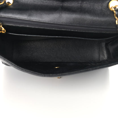 Chanel Caviar Quilted Medium Single Flap Black 4 of 17