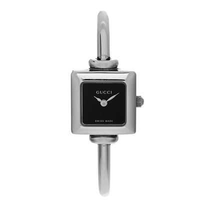 Gucci Stainless Steel 19mm 1900L Quartz Watch Black 1 of 4