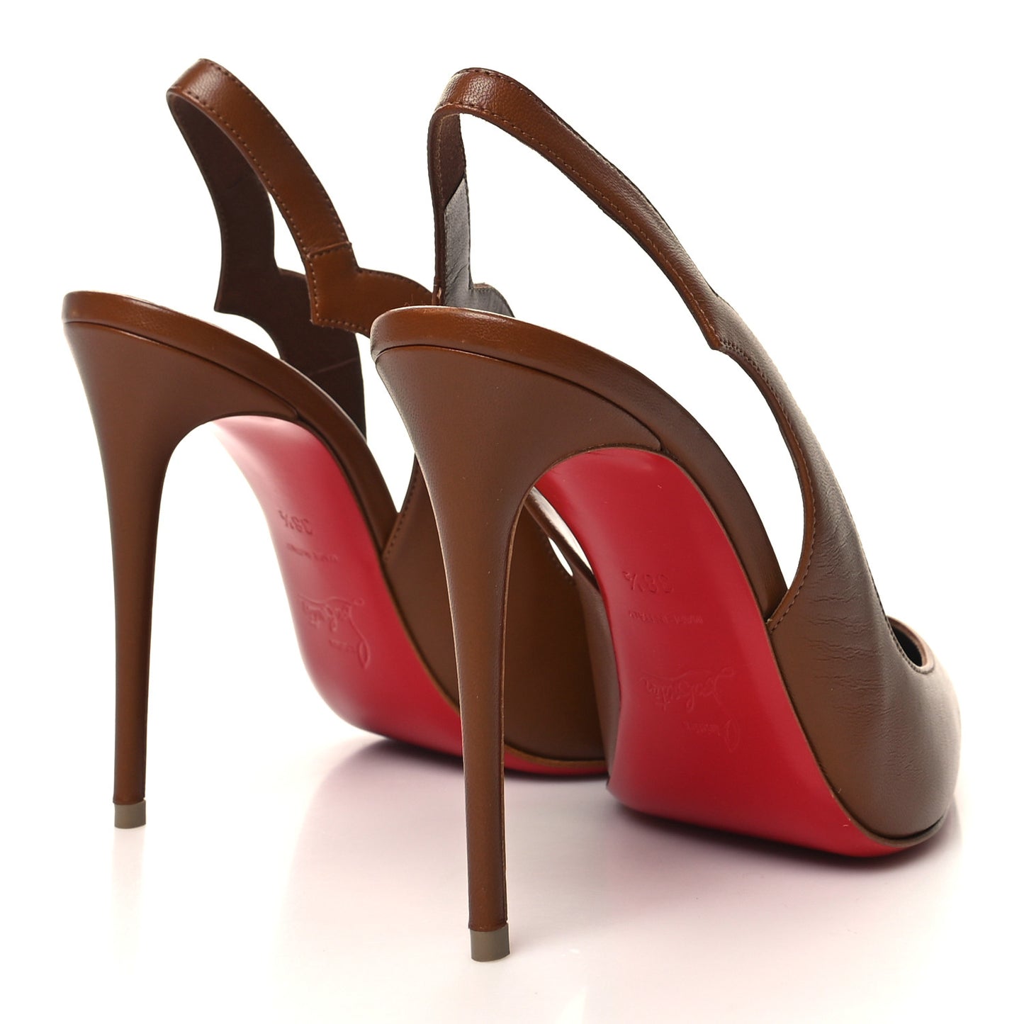 Nappa Clare Sling 80 Pumps 38.5 Nude