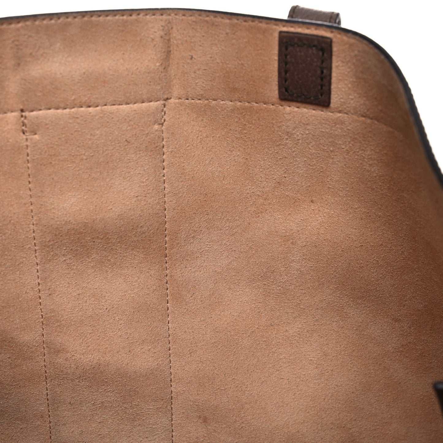 GG Supreme Monogram Web Ophidia Tote Brown