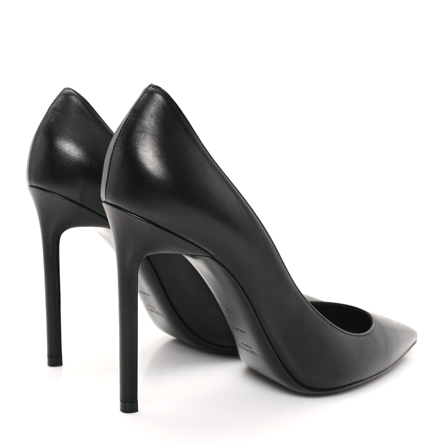 Calfskin Zoe 105 Pumps 38.5 Black