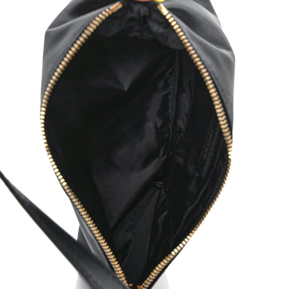 Versace Nylon Tribute Icon Flat Pouch Black 4 of 10