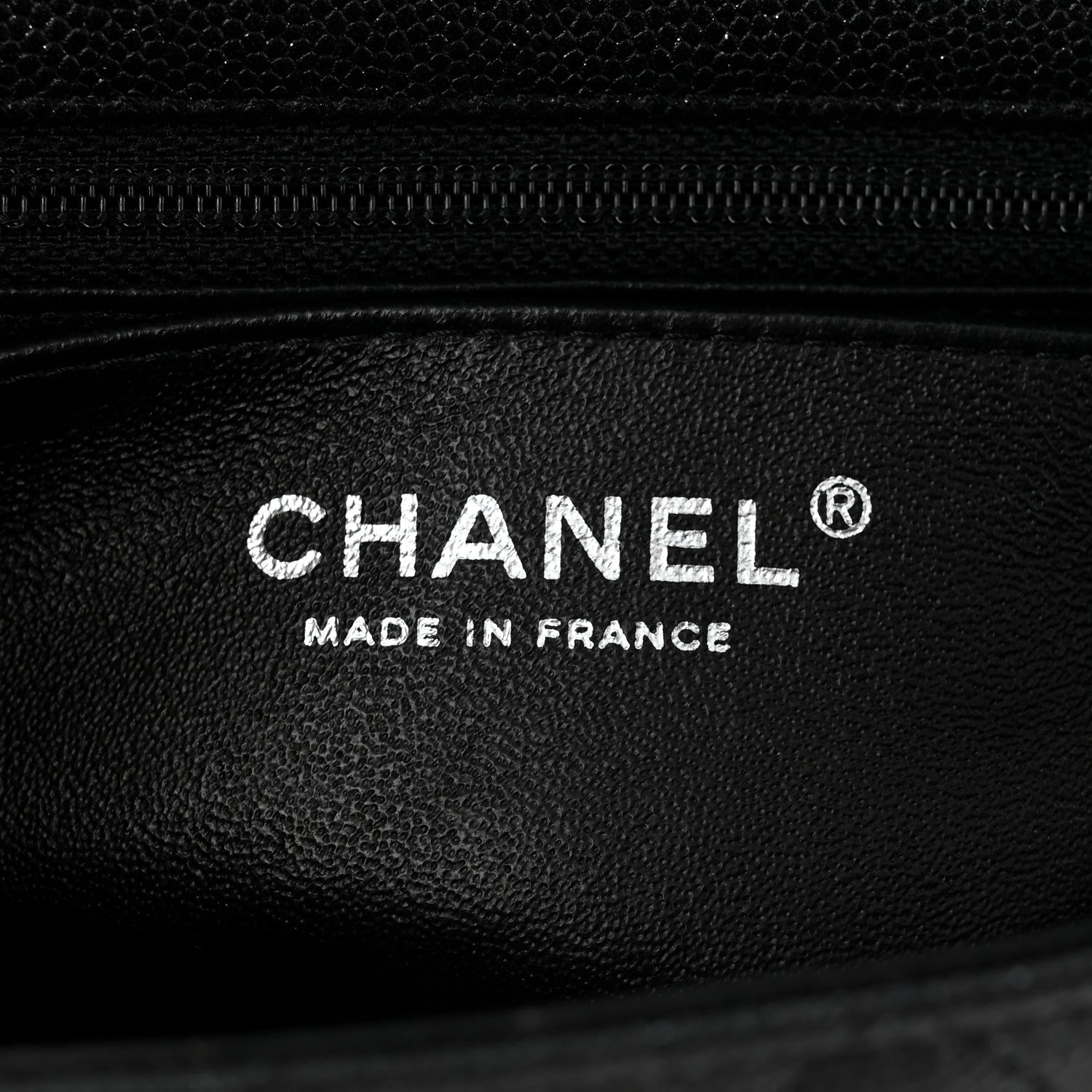 Chanel Iridescent Caviar Quilted Mini Rectangular Flap Black 6 of 12