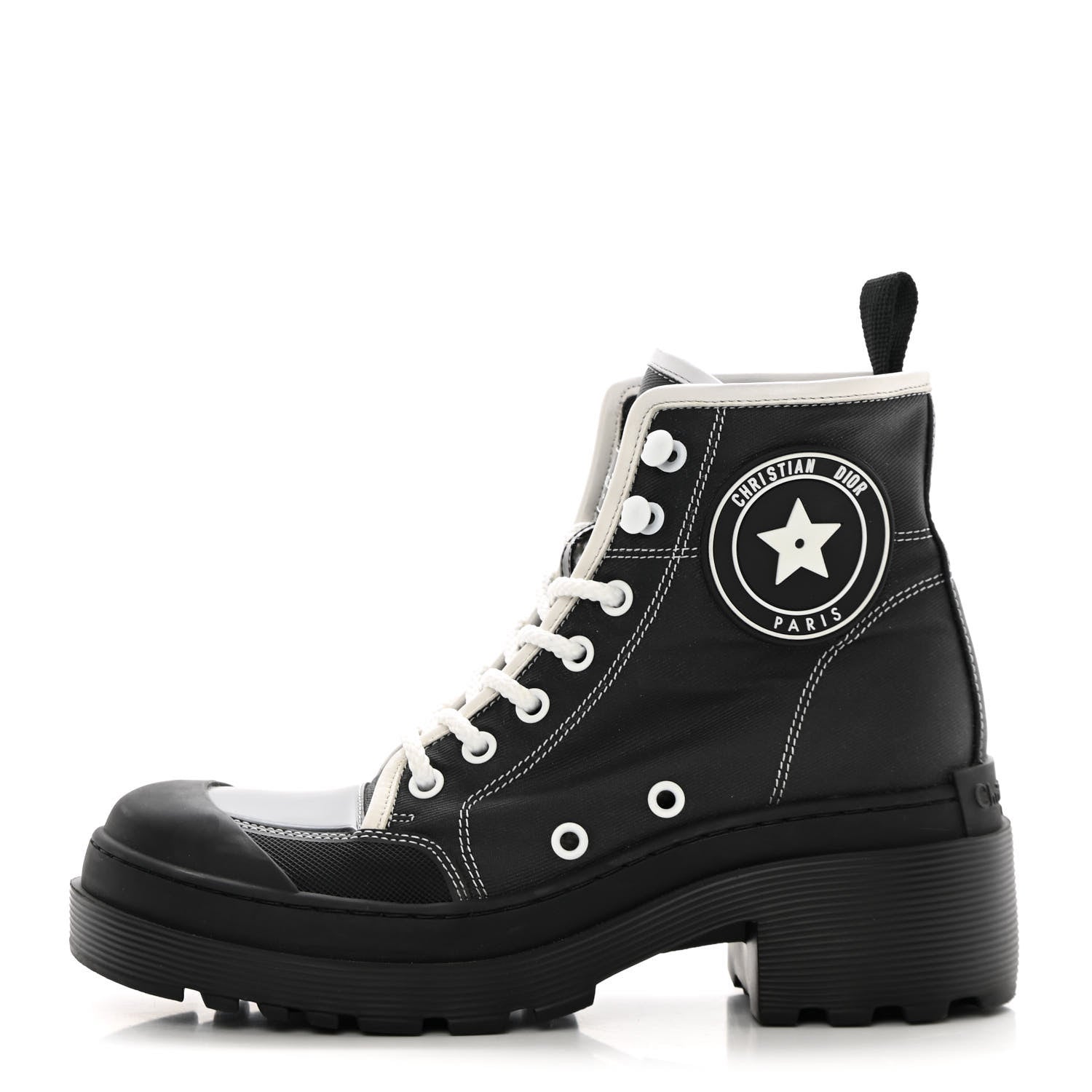 Christian Dior Technical Fabric D-Rise 35mm Boots 35 Black 1 of 13