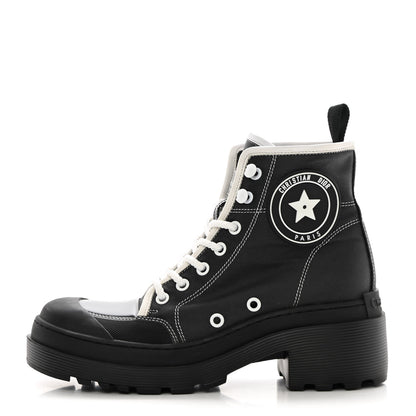 Christian Dior Technical Fabric D-Rise 35mm Boots 35 Black 1 of 13