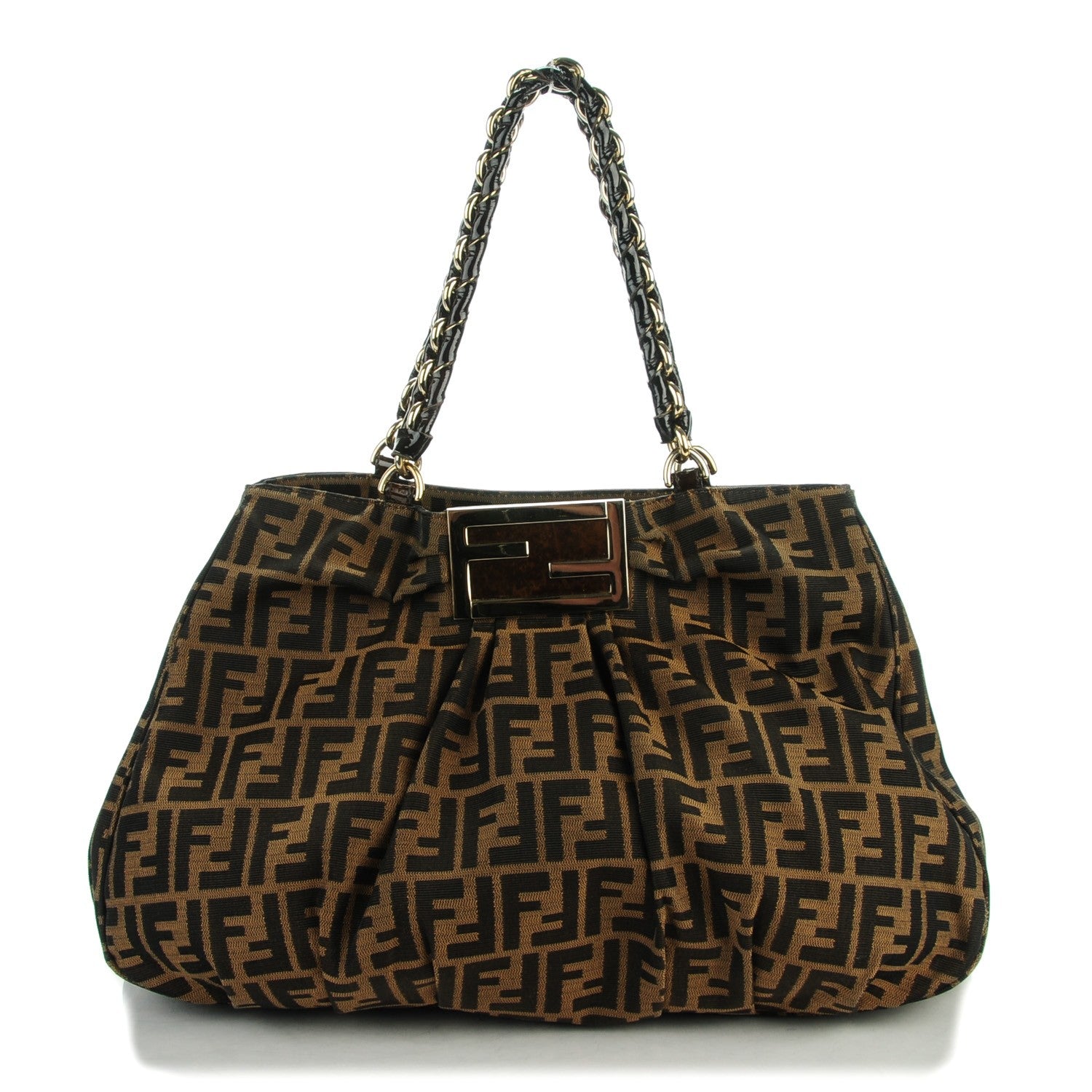 Fendi Zucca Mia Tote Tobacco 1 of 7