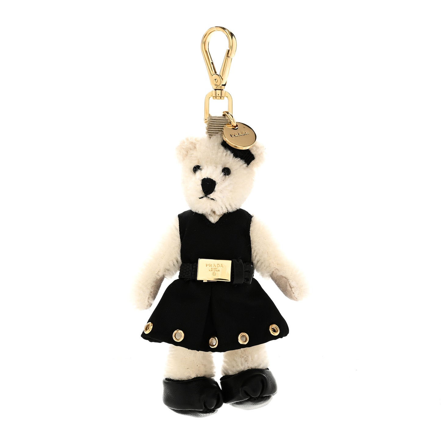 Marlene Teddy Bear Keychain Charm