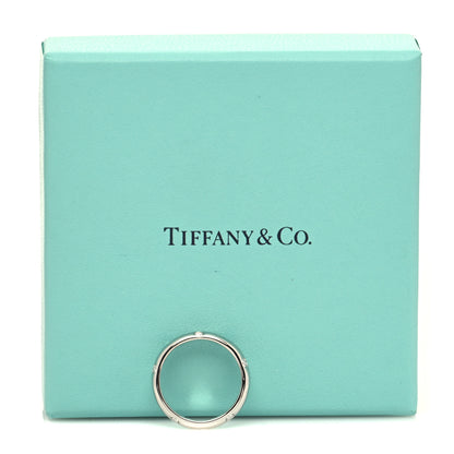 Tiffany Platinum Diamond 4mm Etoile Band Ring 52 6 6 of 6