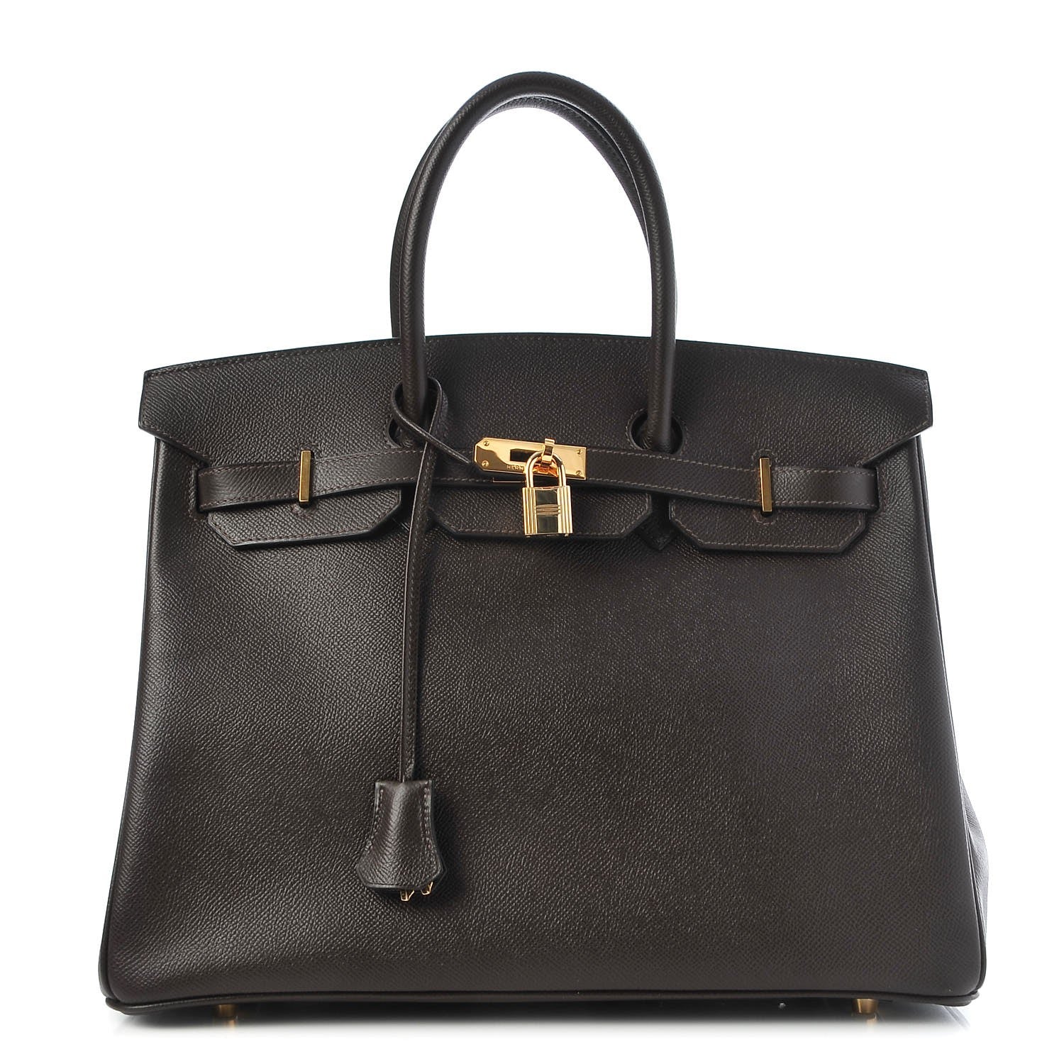 Hermes Courchevel Birkin 35 Chocolate 1 of 33