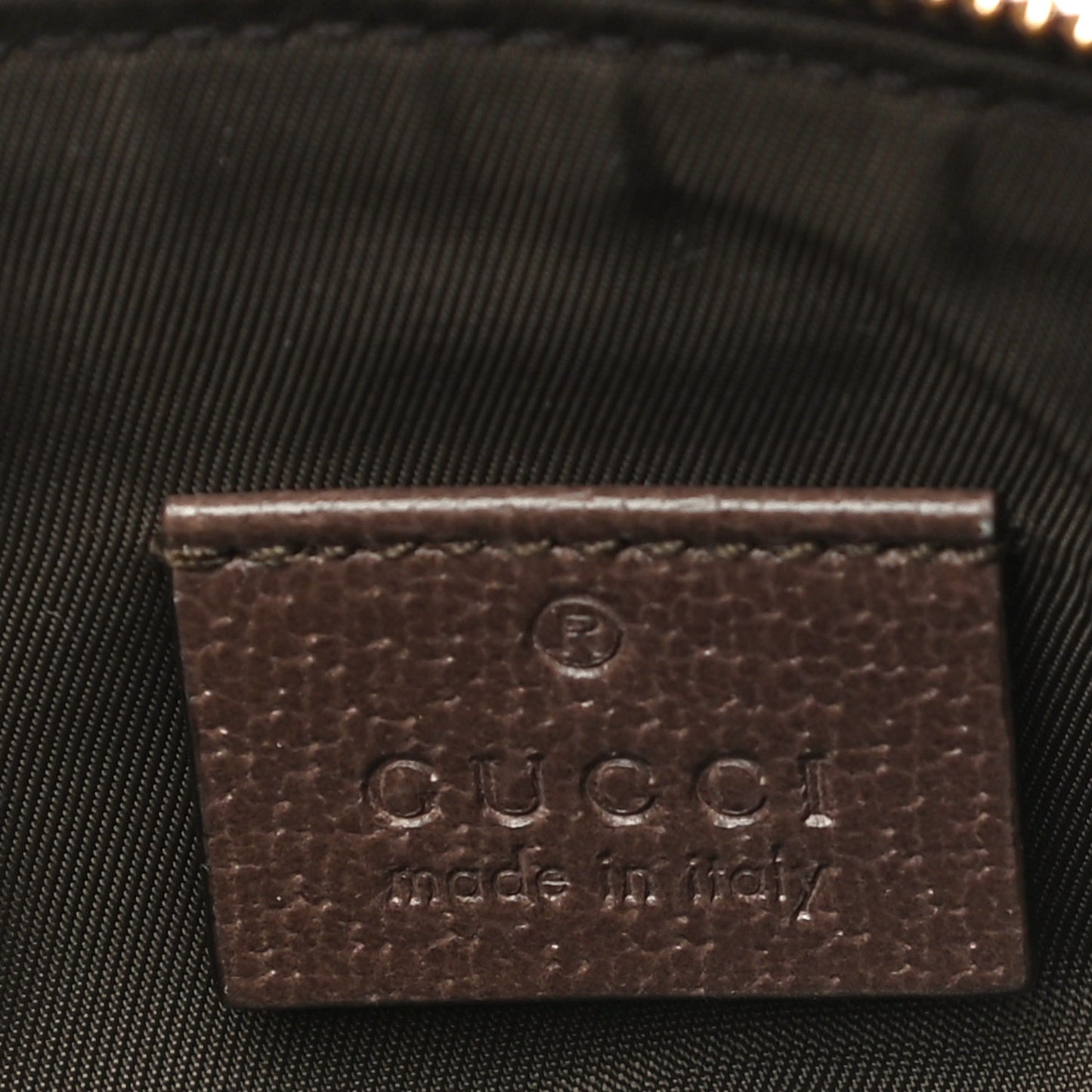 GG Supreme Monogram Web Ophidia Dome Key Pouch Beige New Acero