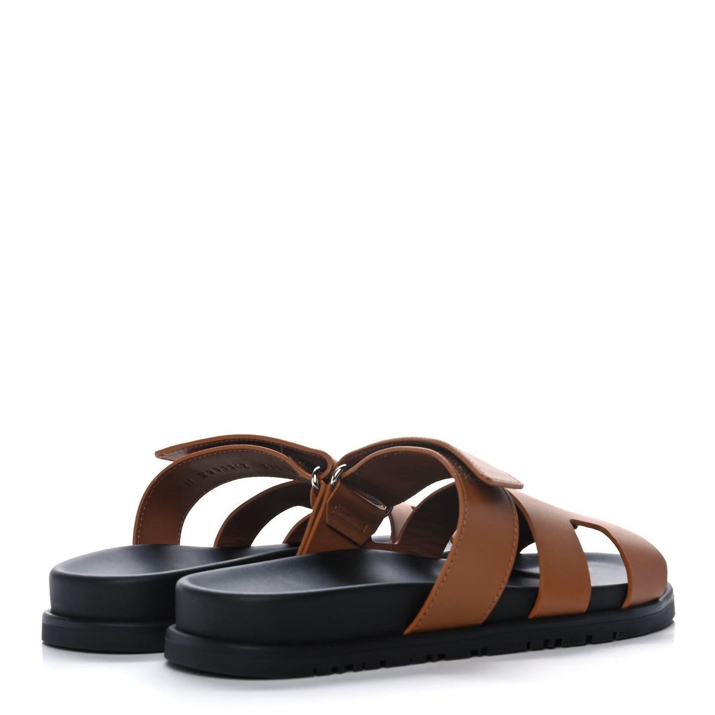 Calfskin Womens Chypre Sandals 37.5 Gold