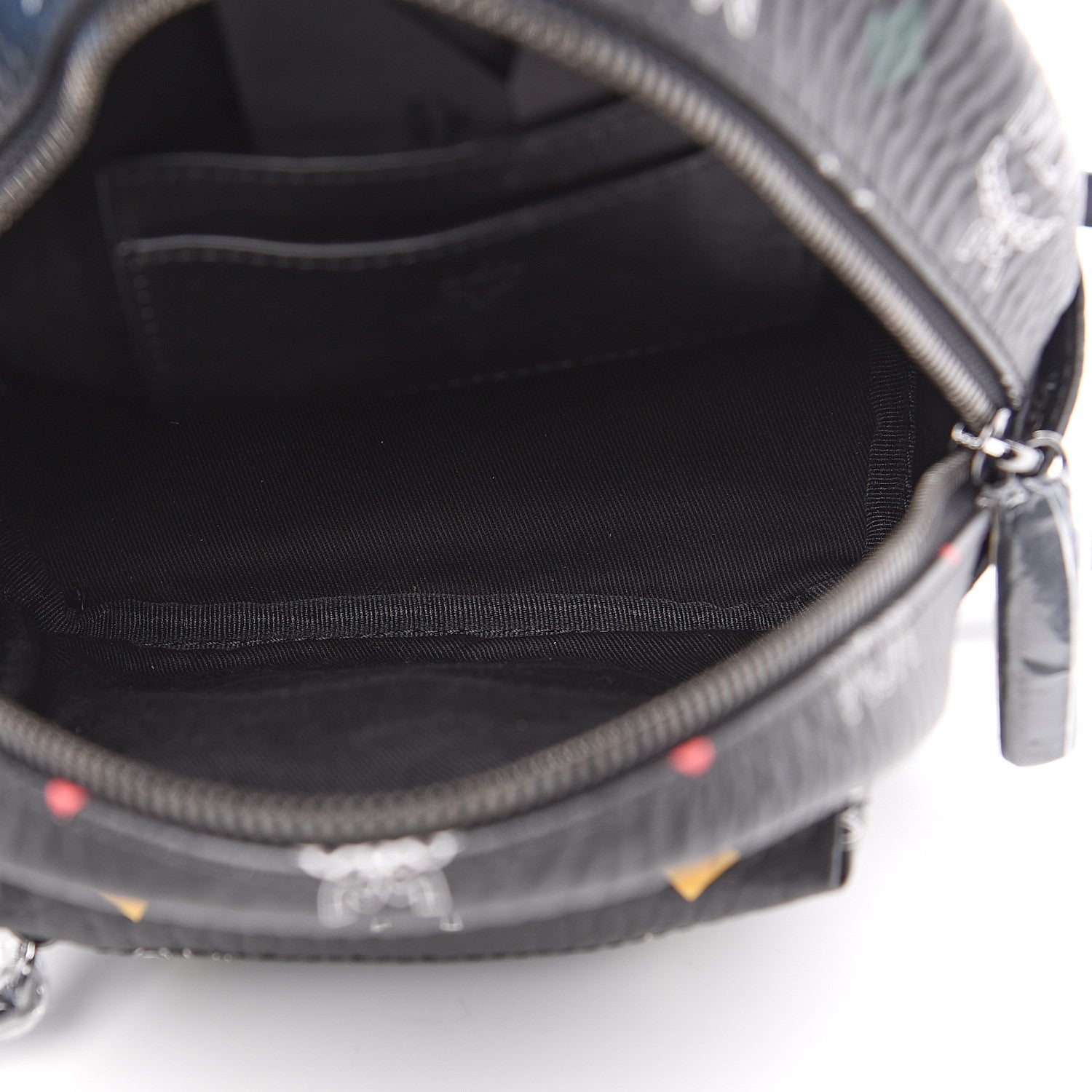 MCM Visetos Spektrum X-Mini Backpack Black 4 of 8