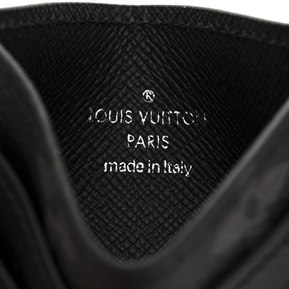 Louis Vuitton Monogram Eclipse Porte-Cartes Double Card Holder 6 of 7