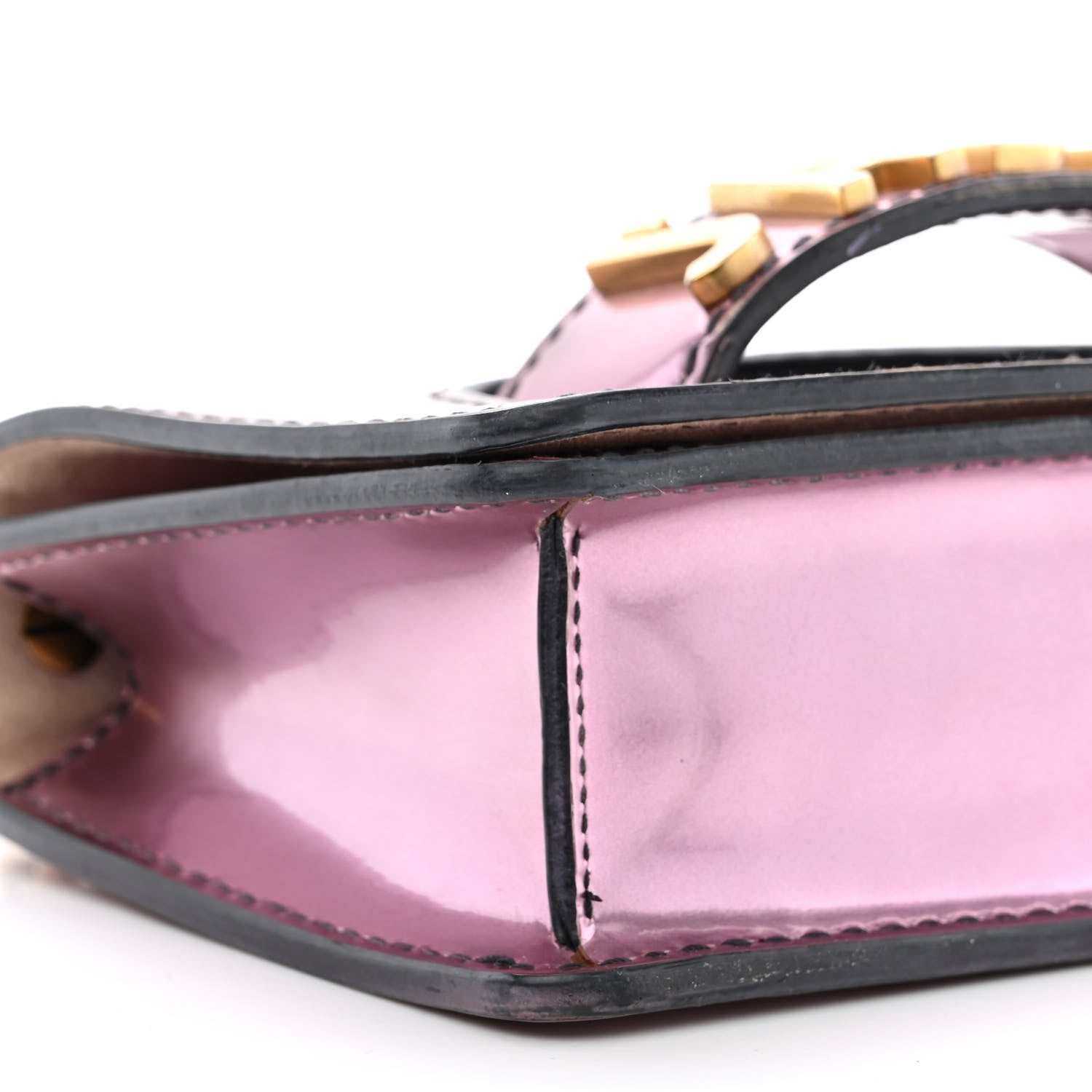 Christian Dior Metallic Calfskin J'Adior Mini Chain Flap Bag Pink 10 of 16