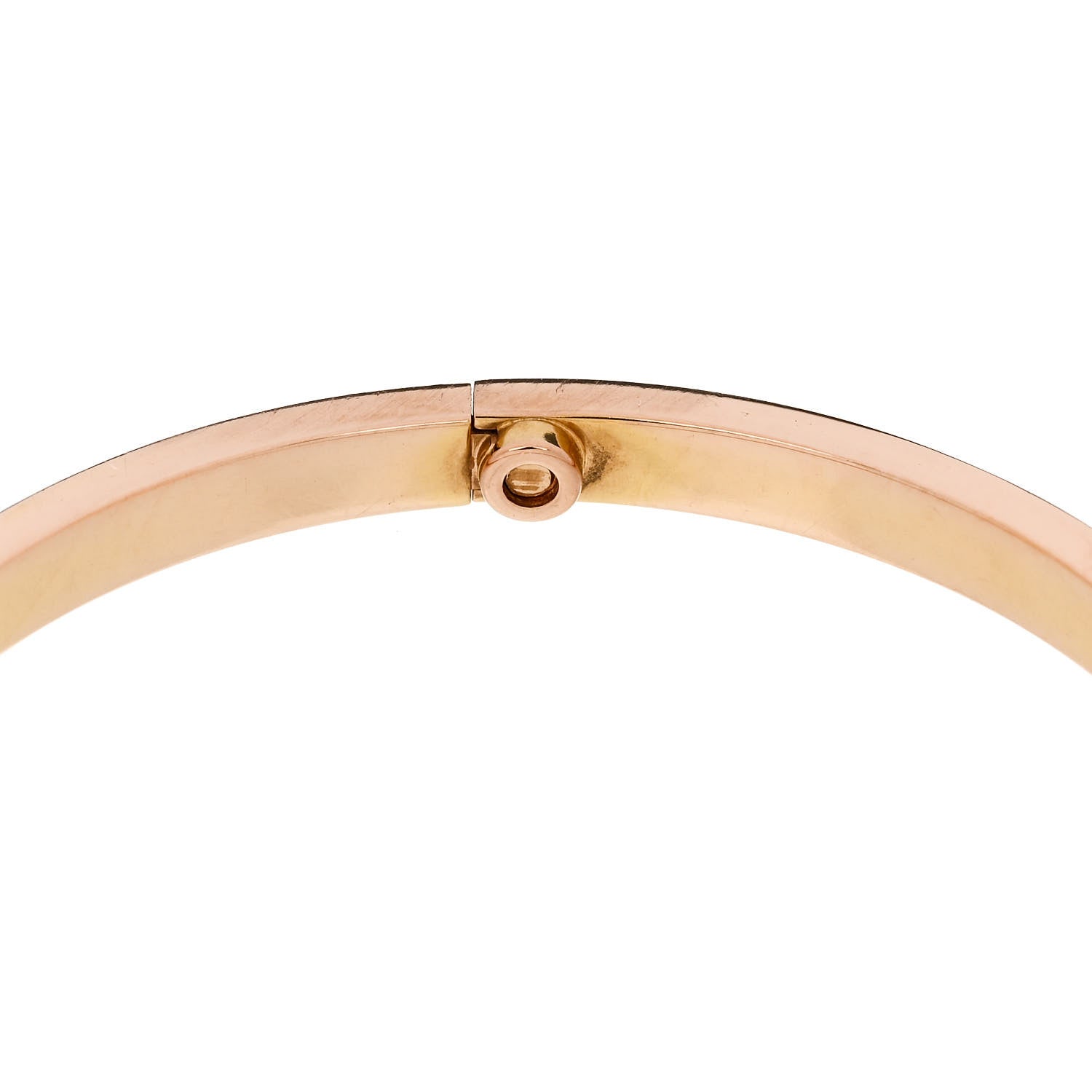 Cartier 18K Pink Gold Small LOVE Bracelet 17 7 of 8