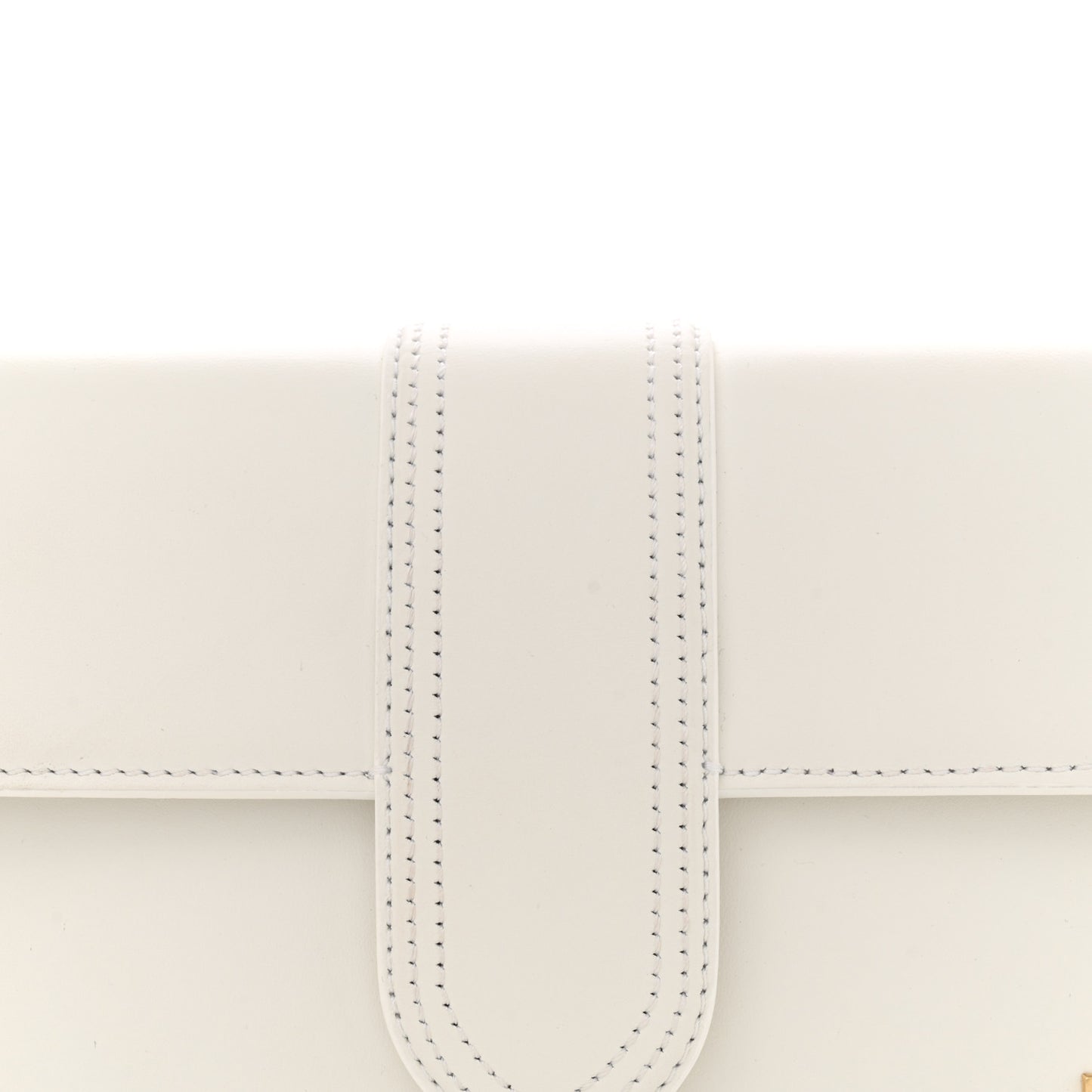 Smooth Calfskin Le Bambino Long White