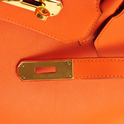 Hermes Swift Birkin 35 Orange 8 of 28