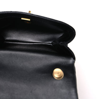 Chanel Lambskin Quilted Chic Pearls Mini Flap Black 5 of 10